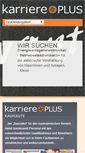 Mobile Screenshot of karriereplus.net